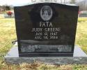 This upright granite monument was laser sketched with a special scene to honor a special woman. 